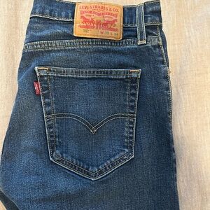 Men’s Levi's Slim Fit Dark Blue Jeans